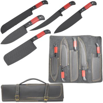 Elk Ridge - High Carbon Steel Kitchen Knife Set - ER-S001